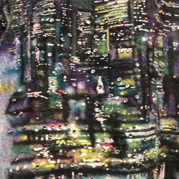 VNT 80s Tony Alamo Designer Jean Jacket - Picture 7 of 16